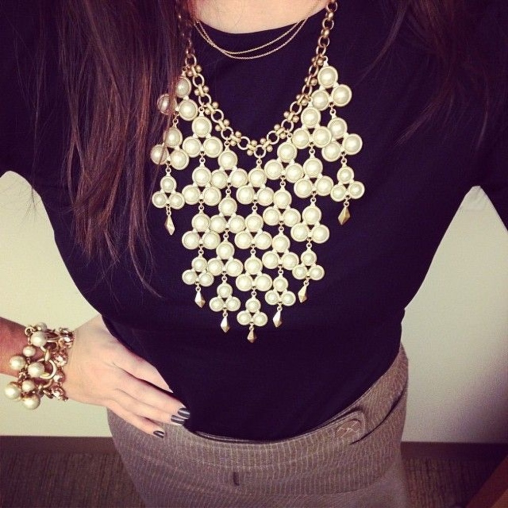 Stella & Dot Daliah Bob Necklace NWB